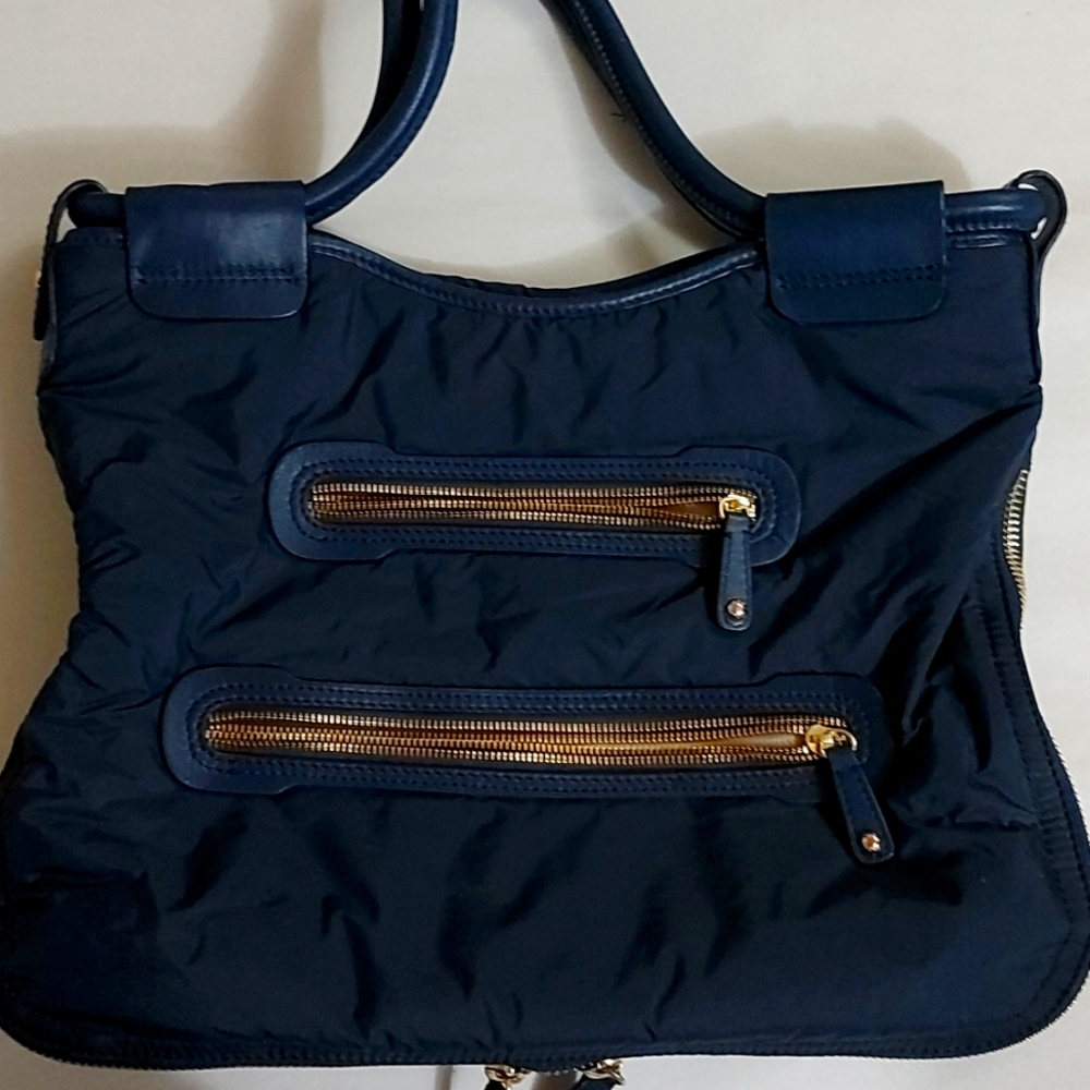 Tod's expandable pocket media tote